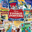 Kalendář 2025 Disney Vintage Posters, 30 x 30 cm