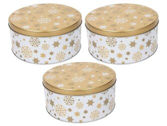 SADA DÓZ NA VÁNOČNÍ CUKROVÍ 3 KS