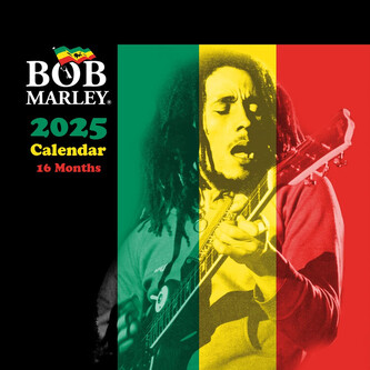Kalendář 2025 Bob Marley, 30 x 30 cm
