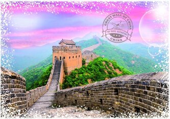 GRAFIKA Puzzle Cesta kolem světa: Čína 1000 dílků