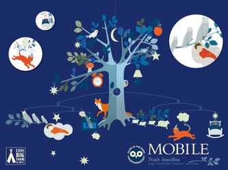 DJECO Noční svět snů - závěs