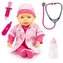 Lalka z zestawem lekarza