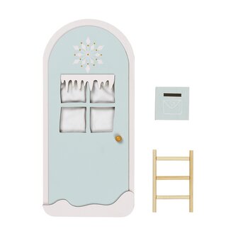 FABELAB Dveře pro skřítka - foggy blue