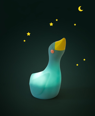 MOULIN ROTY Kouzelná lampa Husa Olga