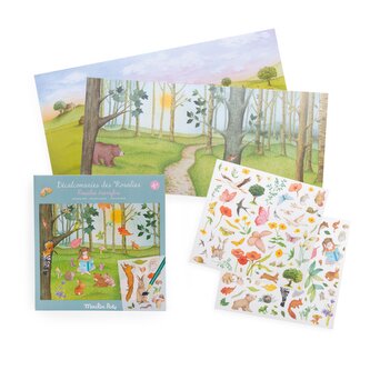 MOULIN ROTY Propisovací obrázky Les Rosalies