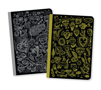 DJECO Sada dvou designový sešitů kočičí Aurélia