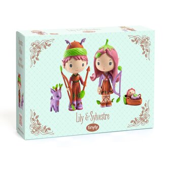 DJECO Tinyly figurka Lily & Sylvestre DJECO Tinyly figurka Lily & Sylvestre