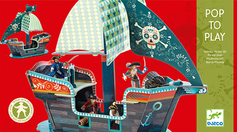 DJECO 3D Pirátská  loď