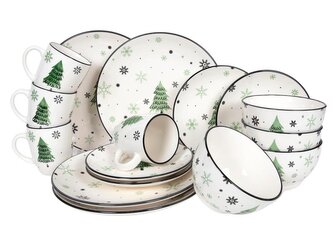 SADA JÍDELNÍHO NÁDOBÍ S VÁN.MOTIVEM 16 KS