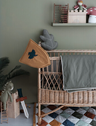 FABELAB Polštářek Lístek