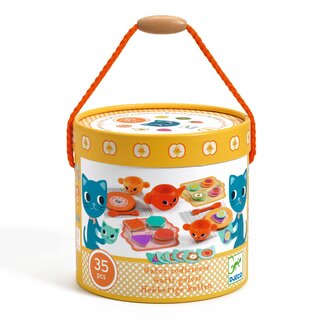 DJECO Čajový servis Greedy cats