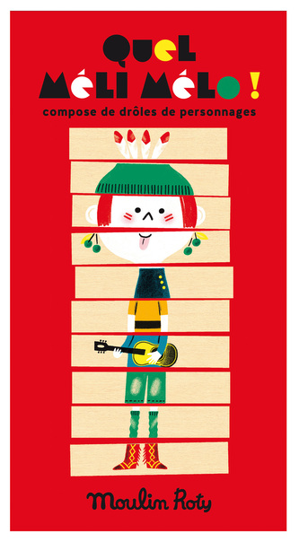 MOULIN ROTY Dřevěné puzzle Hudebníci