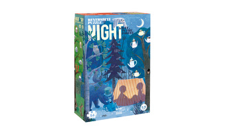 LONDJI Oboustranné puzzle Den a noc v lese