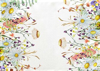 Dekorační ozdobný ubrousek FLOWERS 32x45 cm Mybesthome