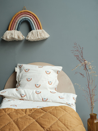 FABELAB Závěsná dekorace - provázková Duha Velká