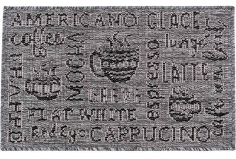 Kuchyňský kobereček LATTÉ šedá 50x80 cm Mybesthome