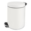 Koš odpadkový pedál nerez lak  5L  WHITE AWD1787