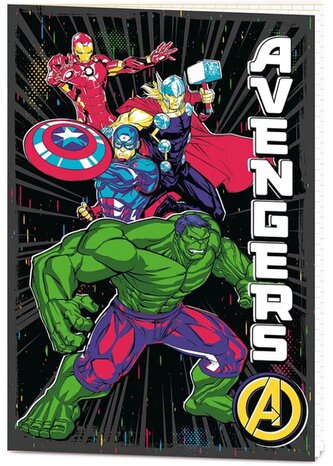 Poznámkový blok Marvel|Avengers: Být odvážný (A5 14,8 x 21 cm)