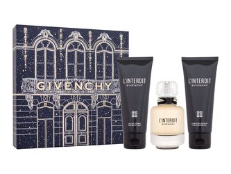 Givenchy L'Interdit parfémovaná voda 50 ml + tělové mléko 75 ml + sprchový olej 75 ml