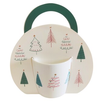 HOME ELEMENTS Hrnek 300 ml, Les