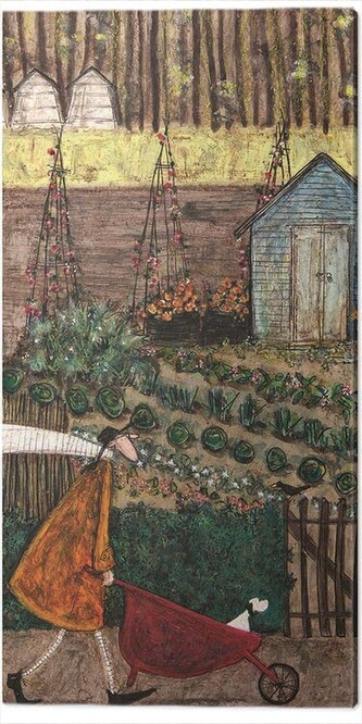 Obraz na plátně Sam Toft - Summer, 2 cm - 30×60 cm