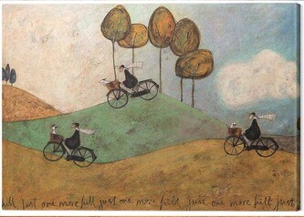 Obraz na plátně Sam Toft - Just One More Hill, 2 cm - 40×50 cm
