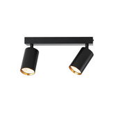 Immax NEO LITE PUNTO-2 Smart bodové svítidlo černé zdroj 2xGU10 6W, RGB+CCT WiFi BEACON