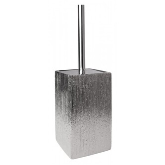 Koupelnový keramický set FLOSS stříbrná Mybesthome