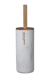 Koupelnový keramický set MARBLE bílá Mybesthome