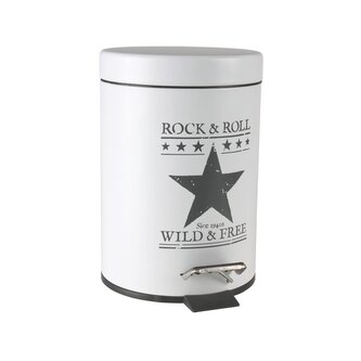 Koupelnový plechový set ELVIS bílá Mybesthome