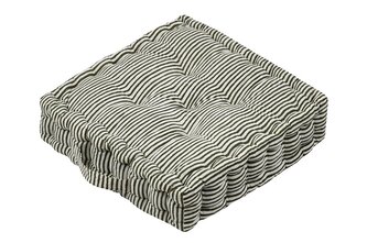 Sedací polštář na zem SOLEIA zelená 45x45 cm France