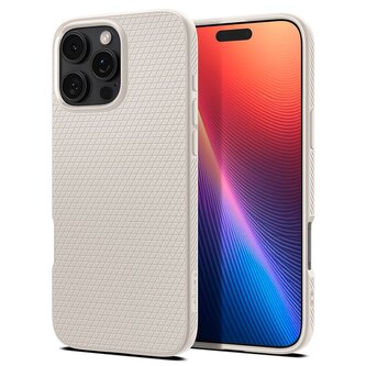 Spigen Liquid Air, natural titanium - iPhone 16 Pro Max
