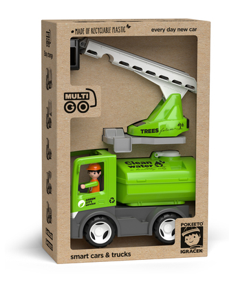 ECO MultiGO City 2+1 - Igráček, auto, žebřík, cisterna