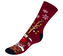 Ponožky Termo Rudy 7 - červená - 35-41