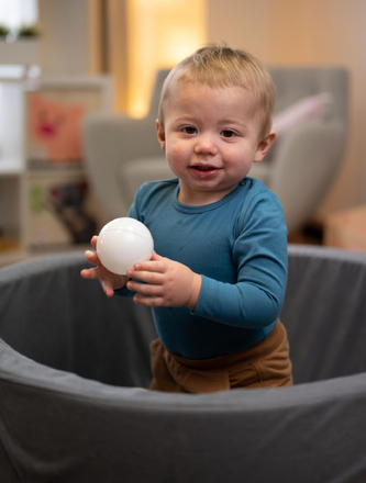 Bobánek Body dlouhý rukáv - Petrolejová - 86