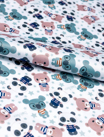 Bobánek Metráž PUL - Medvídci v triku 10x150 cm