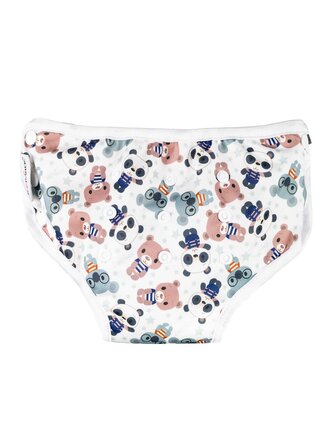 Bobánek Tréninkové kalhotky- Medvídci v triku