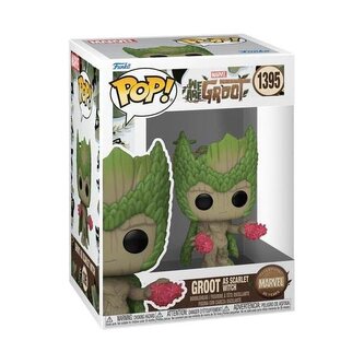 Funko POP Marvel: We Are Groot - Groot as Scarlet Witch