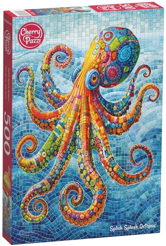 Puzzle 500d. Cherry Pazzi Šplouch, šplouch chobotnice