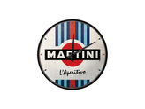 Nekupto Nástěnné hodiny Martini (L'Aperitivo Racing Stripes) NA51205