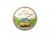 Nekupto Nástěnné hodiny VW Bulli Let's Get Away NA51092