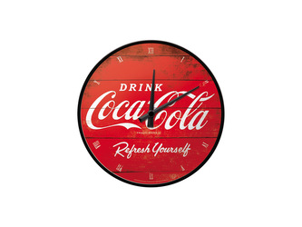 Nekupto Nástěnné hodiny Coca-Cola (Červené Logo) NA51074