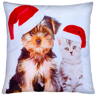 Vánoční polštář XMAS FRIENDS II. 40x40 cm Mybesthome