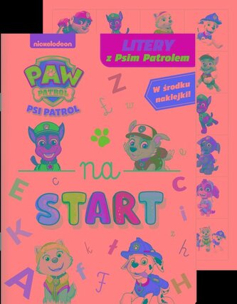 Litery z Psim Patrolem. Psi Patrol. Na start… 6