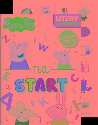 Litery z Peppą. Świnka Peppa. Na start… 6