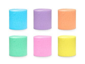 Krepa 5cmx10m 6szt MIX