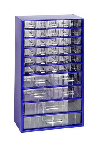 MARS - skříňka - 30M 4S 2V - modrá