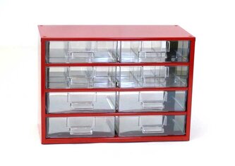 MARS - závěsná skříňka - 8F - červená