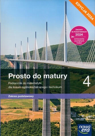 Nowa matematyka prosto do matury podręcznik klasa 4 liceum i technikum zakres podstawowy