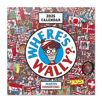 Kalendář 2025 Where's Wally?, 30 x 30 cm
